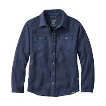 Mens Warm Sherpa Lined Fleece Plaid Flannel Shirt Jacket 